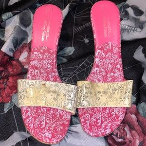 Jeffery Fulvimari Wooden Heeled Shoes